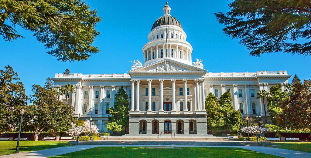 California state capitol building